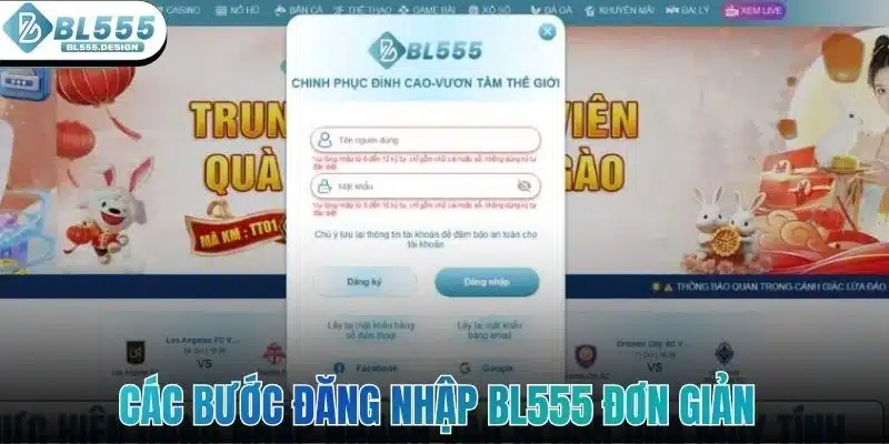 Các bước đăng nhập BL555 đơn giản trên điện thoại