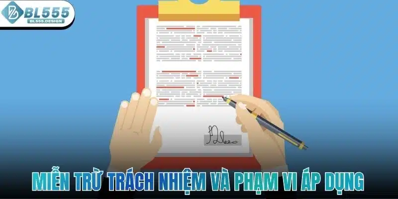 Miễn Trừ Trách Nhiệm 1 Miễn trừ trách nhiệm và phạm vi áp dụng